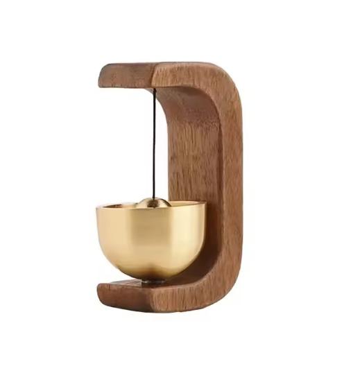 Wooden Resonance Bell – Zen Sound Bowl for Relaxation & Meditation