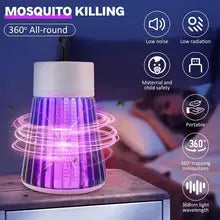 360° Electric Mosquito Killer Lamp – Silent, Safe & Effective Insect Trap Light