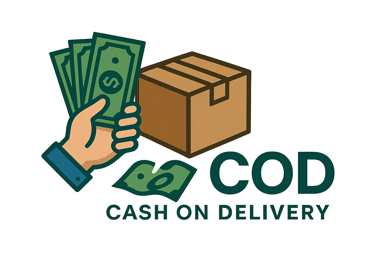cash on delivery logo